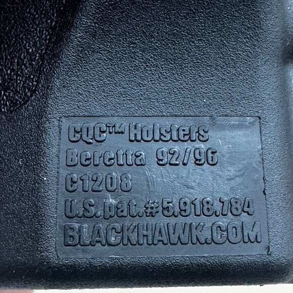 BLACKHAWK Serpa CQC Concealment Right Hand Holster Baretta 92 96 - Picture 2 of 9